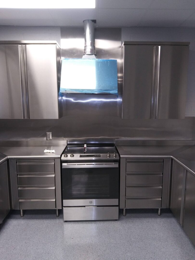 upgraded kitchen area